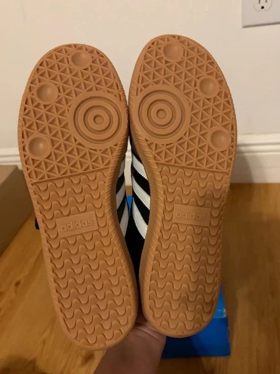 adidas Samba Mary-Jane Sneakers  Women’s Size 10 Black and White NEW - Picture 6 of 10